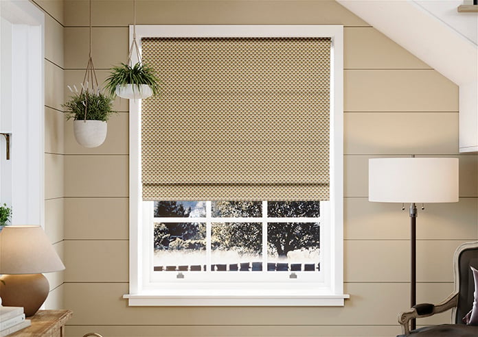 Ted Baker Palm Geo, Gold - Roman Blind - Image 3